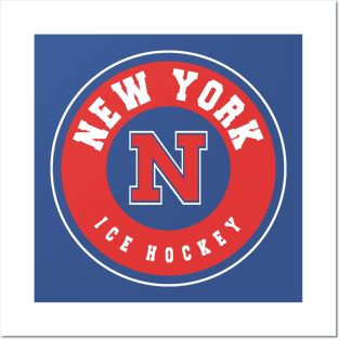 New York ice hockey Posters and Art